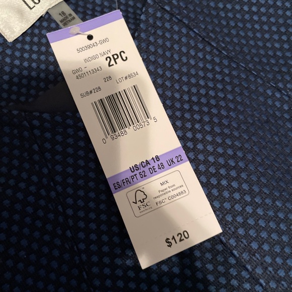 Le Suit 2 Piece Skirt Suit (Size 18) ❇️NWT❇️ - Picture 6 of 7